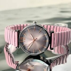 Women's Pink Fashion Watch - Unbranded